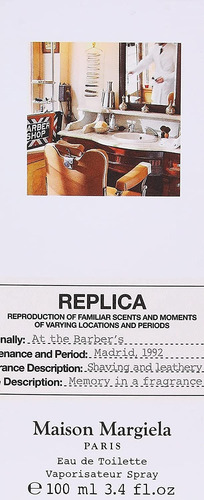 Réplica Do Perfume Maison Margiela Na Barber's Edt 100ml - Imagem 2