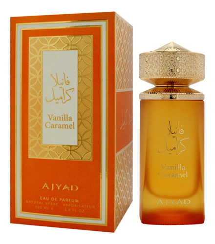 Perfume Ajyad Vanilla Caramel Eau De Parfum 100ml Para Mulhe - Imagem 4