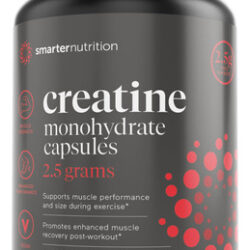 Suplemento Smarter Nutrition Creatina Monohidratada 60 Cápsu