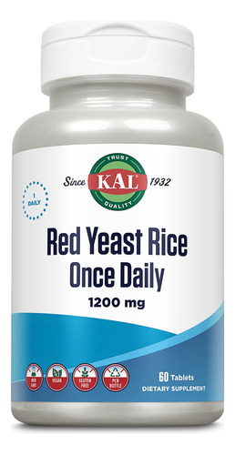 Suplemento De Arroz Fermentado Vermelho Kal Uma Vez Ao Dia 1
