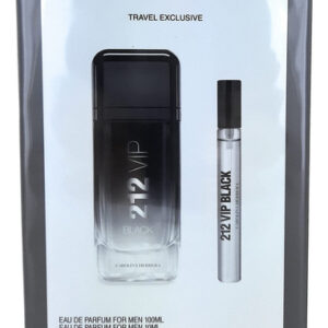 Conjunto De Viagem Perfume Carolina Herrera 212 Vip Black De