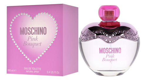 Perfume Moschino Pink Bouquet Eau De Toilette 100ml For Wome - Imagem 4