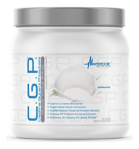 Suplemento De Nutrição Metabólica Cgp Creatina Glicerol Fosf