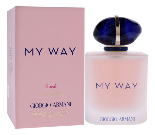 Perfume Giorgio Armani My Way Floral Eau De Parfum 90ml Para - Imagem 3