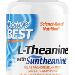 Suplemento Doctor's Best L-teanina 150 Mg, 90 Cápsulas Vegan