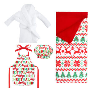 Saco De Dormir Para Bonecas, Conjunto De Acessórios De Natal