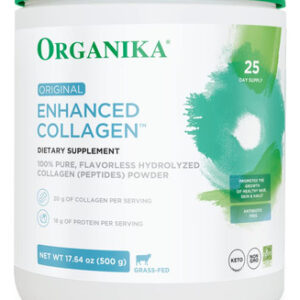 Peptídeos De Colágeno Proteína Em Pó Organika Enhanced 500ml