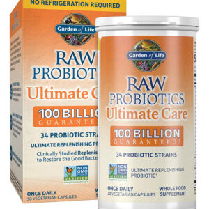 Probiótico Garden Of Life Raw Ultimate Care 100 Bilhões