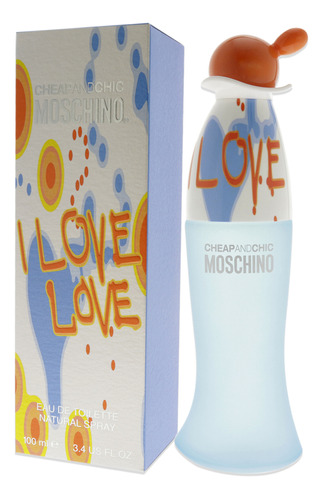 Perfume I Love Love Spray 3.4 Oz, Floral E Refrescante - Imagem 4