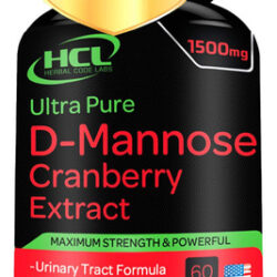 Suplemento Hcl Herbal Code Labs D-manose Com Cranberry 1500m