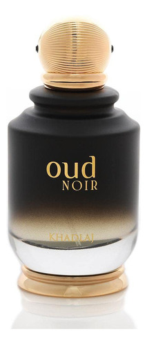 Perfume Khadlaj Oud Noir Eau De Parfum 100ml Spray Unisex - Imagem 3