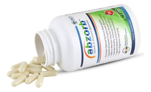 Suplemento De Enzimas Digestivas Hcp Formulas Abzorb 150 Cap - Imagem 4