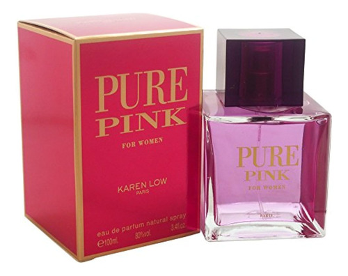Perfume Karen Low Pure Pure Pink Eau De Parfum 100ml Para Mu
