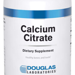 Suplemento Douglas Laboratories Citrato De Cálcio 250 Mg 250