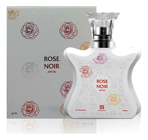 Perfume Ahmed Rose Noir Eau De Parfum 75ml Para Mulheres - Imagem 2