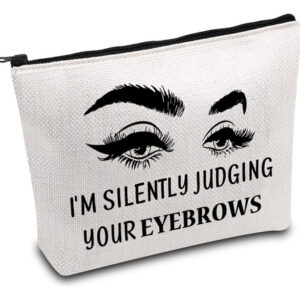 Bolsa De Maquiagem Bdpwss Estetician Estou Julgando Silencio