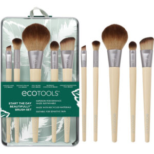 Conjunto De Pincéis De Maquiagem Ecotools Start The Day Beau