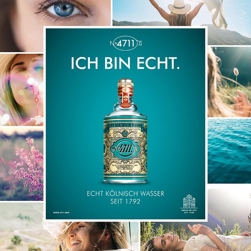 Perfume 4711 Da Muelhens Eau De Cologne Splash Para Homens 8 - Imagem 2