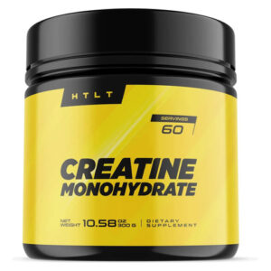 Creatina Monohidratada Em Pó Htlt 300g (60 Porções) Sem Sabo