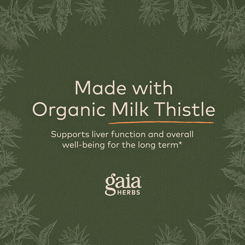 Gaia Herbs Milk Thistle - Suplemento De Fígado E Suporte De - Imagem 6