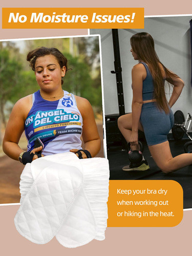 Abdominicais Wibond Sweat Rash Sweat Rash Sweat Pads, 20 Peç - Imagem 5