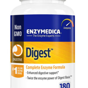 Suplemento Enzymedica Digest Complete Enzyme 180 Cápsulas
