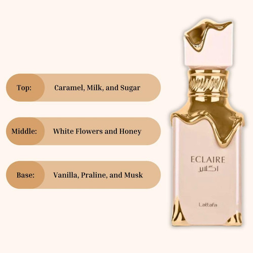 Perfume Lattafa Eclaire Edp Spray 100ml Para Mulheres - Imagem 4