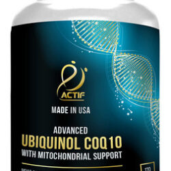 Suplemento Actif Super Ubiquinol Coq10 200 Mg 120 Cápsulas