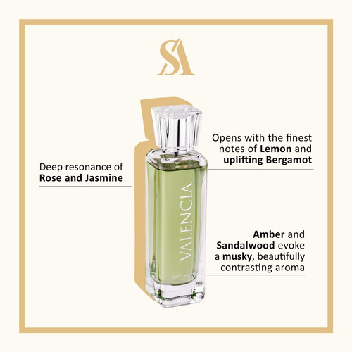 Perfume Swiss Arabian Valencia Eau De Parfum 100ml Para Mulh - Imagem 2