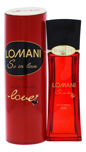 Lomani So In Love Da Lomani Para Mulheres - Spray Edp De 3,3