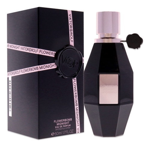 Perfume Viktor & Rolf Flowerbomb Midnight Eau De Parfum 50ml - Imagem 3