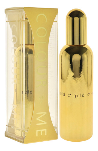 Colour Me Gold Da Milton-lloyd Para Homens Spray Edp De 3 - Imagem 3