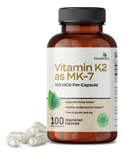 Supplement Futurebiotics Vitamin K2 As Mk-7 100mcg