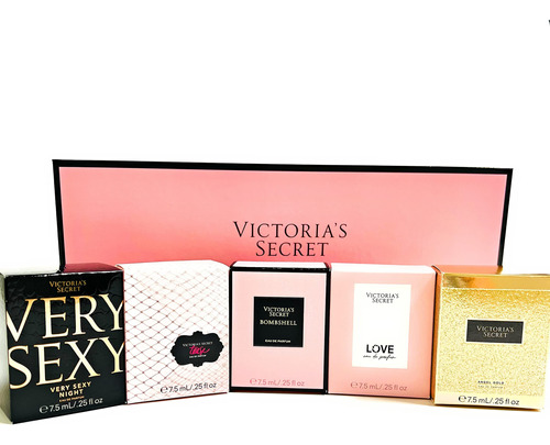 Mini Conjunto De Presentes Perfume Victoria"s Secret De 5 Pe - Imagem 3