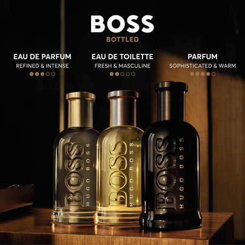 Perfume Hugo Boss Bottled Eau De Toilette 200ml For Men - Imagem 4