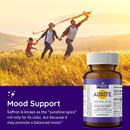 Suplemento: Saffron Aurite, Controle Do Estresse, Suporte Ao - Imagem 4