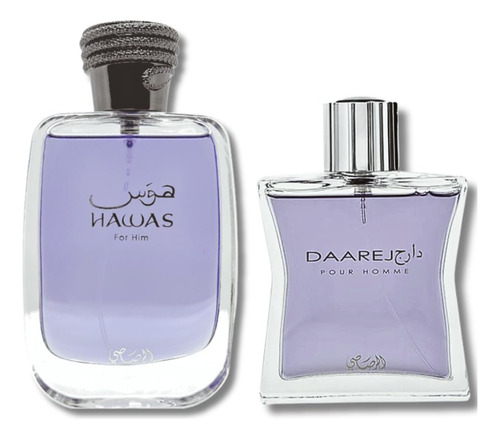 Perfume Rasasi Hawas Para Ele E Daarej Para Homem Edp 100ml
