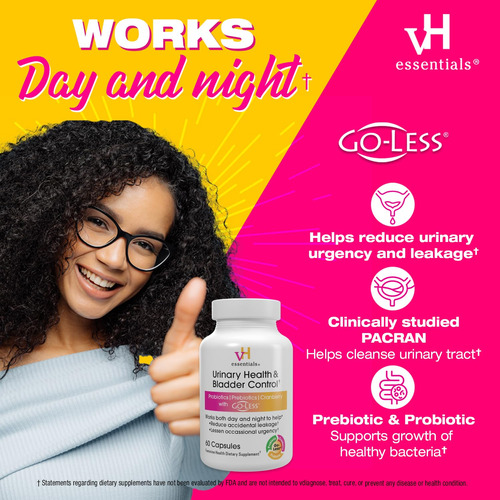 Suplemento Vh Essentials Urinary Health 60 Cápsulas - Imagem 3
