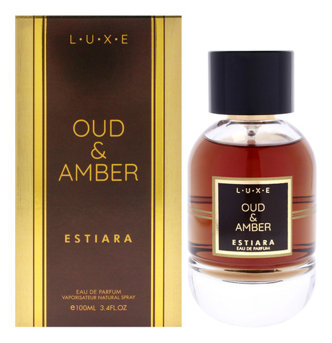 Perfume Estiara Luxe Oud And Amber Eau De Parfum 90ml Para Mulheres - Imagem 4