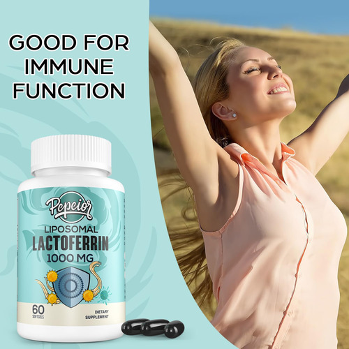 Suplemento De Lactoferrina Lipossomal Prévia 1000mg - Imagem 2