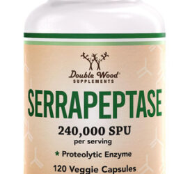 Suplemento Suplementos De Madeira Dupla Serrapeptase 240.000