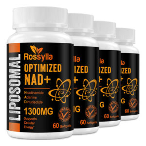 Suplemento Rossylla Liposomal Nad+ 1300mg 240 Cápsulas