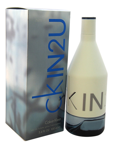 Perfume Ckin2u By Calvin Klein Para Homem - 100 Ml Edt Spray
