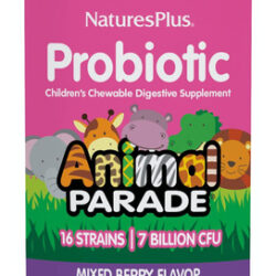Suplemento Probiótico Natures Plus Animal Parade 30 Comprimi