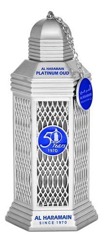 Perfume Al Haramain 50 Years Platinum Oud Eau De Parfum 100m - Imagem 3