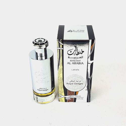 Perfume Lattafa Perfumes Khaltaat Al Arabia Royal Delight Ea - Imagem 3