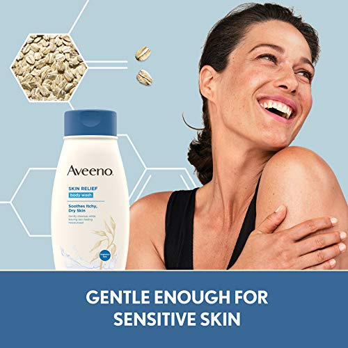 Sabonete Líquido Hidratante Sem Fragrância Aveeno Skin Relie - Imagem 4