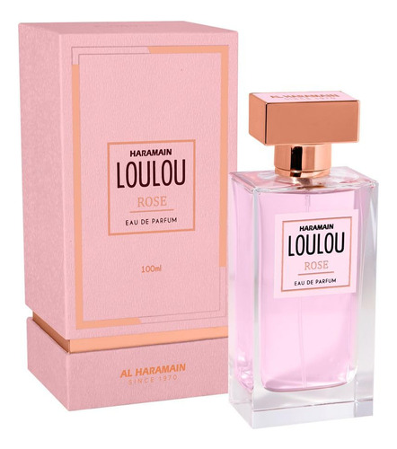 Perfume Al Haramain Loulou Rose Edp 100ml Para Mulheres