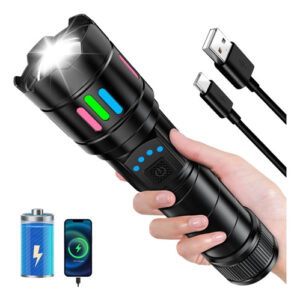 Lanterna Tiroflx 2025 Super Bright 1000000lm 13 Modos Ip67