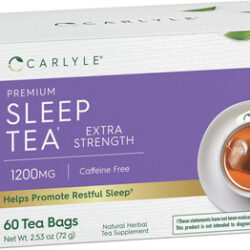 Tea Carlyle Sleep 60 Saquinhos De Chá, Mistura De Ervas Sem